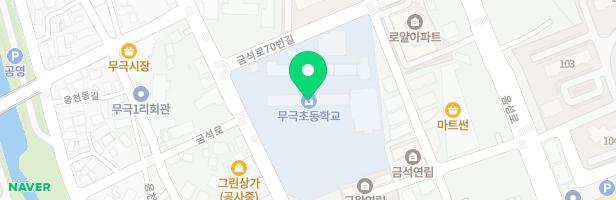 무극초등학교 운동장 놀이시설 지도 이미지