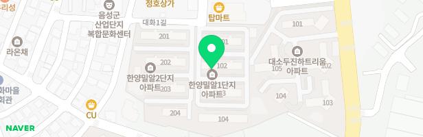 한양밀알1차아파트 놀이시설 지도 이미지
