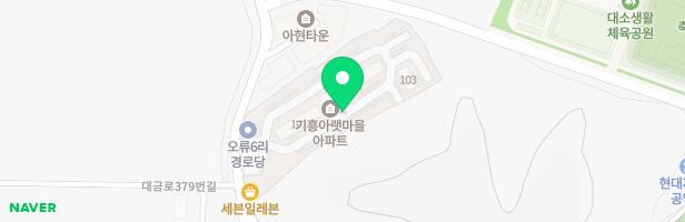 기흥1차아파트 놀이시설(기흥아랫마을아파트 놀이터) 지도 이미지
