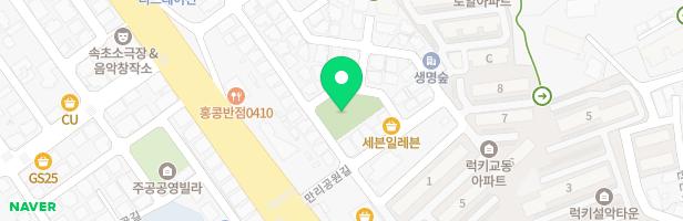밤나무골1호공원 지도 이미지