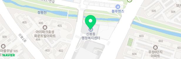 홍천초등학교 놀이터 지도 이미지