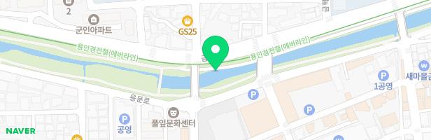 용인초 병설유치원 놀이터 지도 이미지