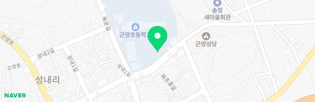 곤양초병설유치원 어린이 놀이시설 지도 이미지