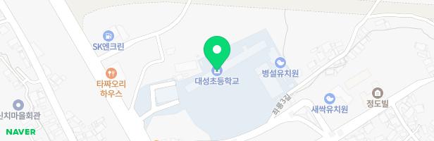 대성초등학교 어린이 놀이시설 지도 이미지
