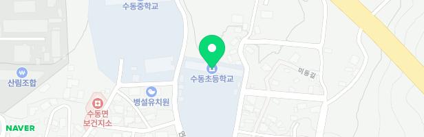 수동초등학교 어린이 놀이시설 지도 이미지