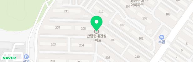 반송공원(현대A'뒤) 지도 이미지