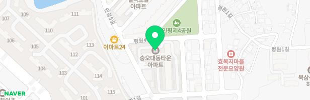 숭오대동타운 어린이놀이터 지도 이미지