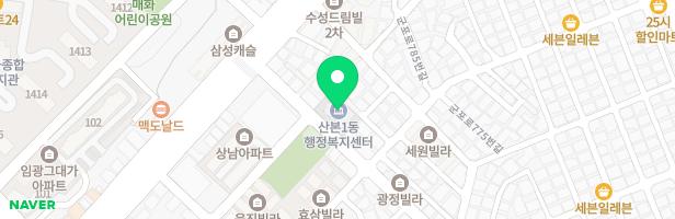 곡란초 놀이시설 지도 이미지