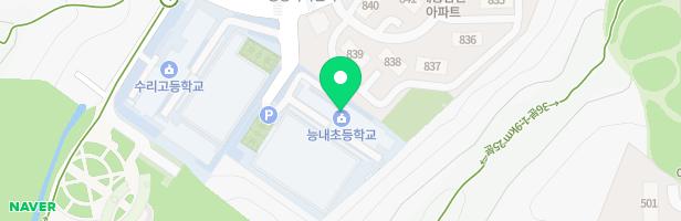 능내초 놀이시설 지도 이미지