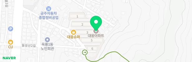공주 대웅맨션 어린이놀이터 지도 이미지