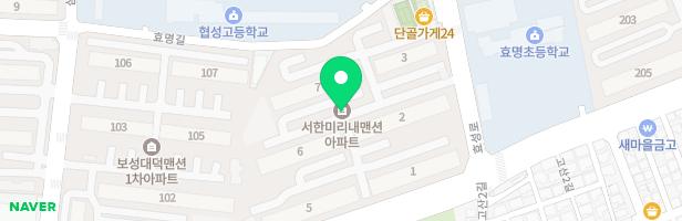 미리내맨션 어린이놀이터 지도 이미지