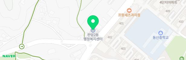 꿈나무유치원 놀이터 지도 이미지