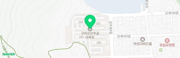 선산주공아파트 102동 놀이터 지도 이미지