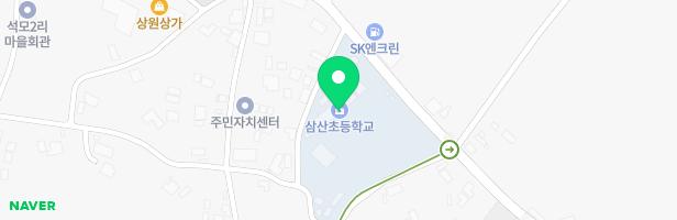 삼산초병설유치원 놀이시설 지도 이미지