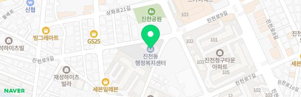 진천대동맨션 어린이놀이터 지도 이미지