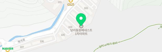 당리1차동원베네스트 지도 이미지