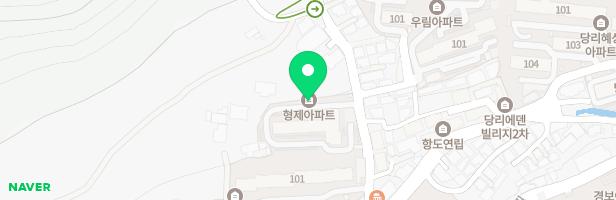 당리형제아파트 어린이놀이터 지도 이미지