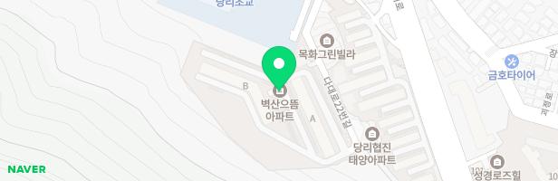벽산으뜸아파트 B동앞 놀이시설 지도 이미지