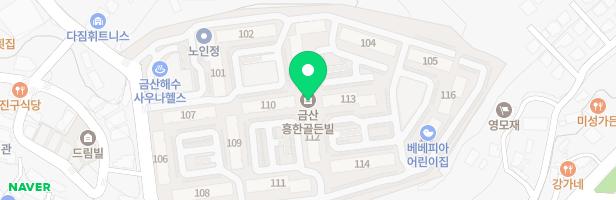금산흥한골든빌아파트 - ②108동 옆 지도 이미지