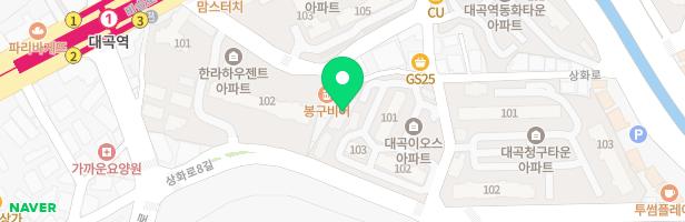아이캔유치원 지도 이미지