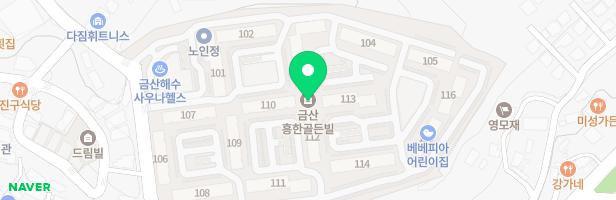 금산흥한골든빌아파트 - ③ 105동 옆 지도 이미지