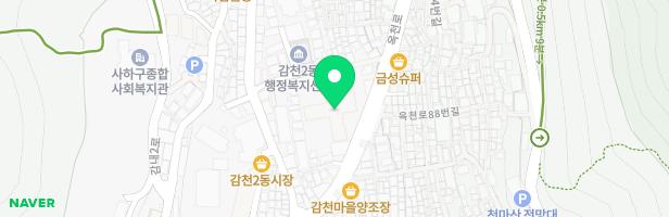 영동힐타운아파트 놀이시설 지도 이미지