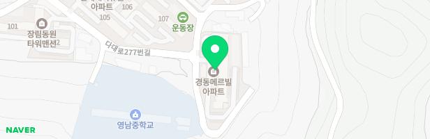 장림경동메르빌아파트 놀이시설 지도 이미지