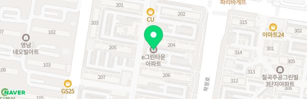 부영그린타운 204동앞 지도 이미지