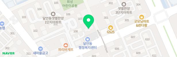 햇빛유치원 놀이터 지도 이미지
