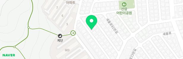 푸른나라유치원 놀이터(구 색깔나라) 지도 이미지