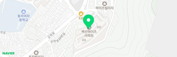 벽산하이츠타운 놀이시설 지도 이미지