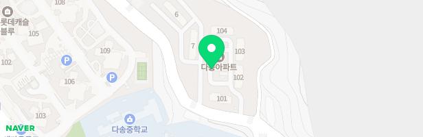 다송아파트 정문옆 놀이시설 지도 이미지