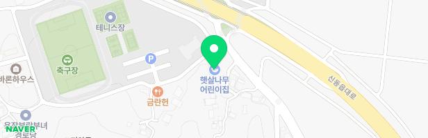 햇살나무어린이집 놀이시설 지도 이미지