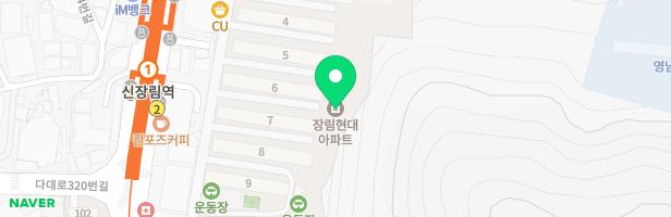 장림현대아파트 3동 어린이놀이터 지도 이미지