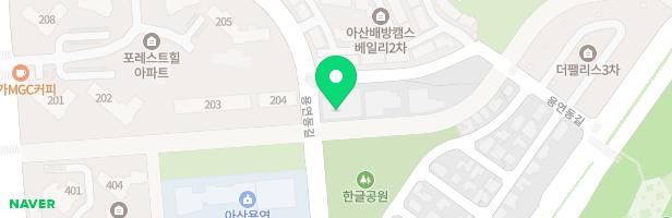 아주나유치원 실내놀이시설 지도 이미지