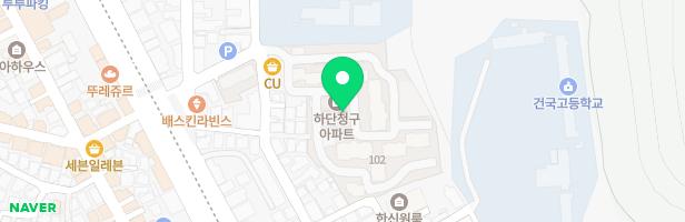청구아파트 놀이시설 지도 이미지