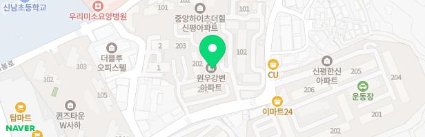 원우강변아파트 놀이시설 지도 이미지