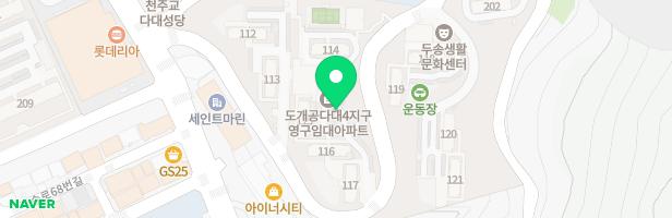 다대4지구임대아파트 어린이놀이터-3 (119동옆) 지도 이미지