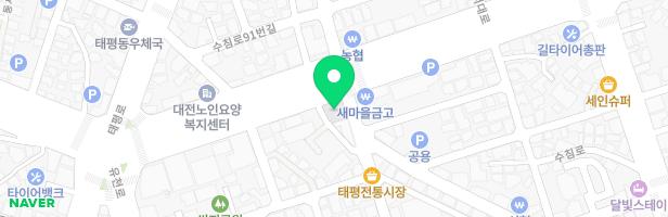 버드내유치원 놀이터 지도 이미지