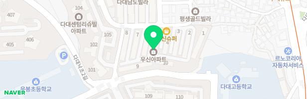 우신아파트 놀이시설 지도 이미지