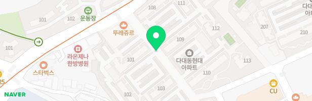 다대현대아파트 어린이놀이터-4 (108동옆) 지도 이미지