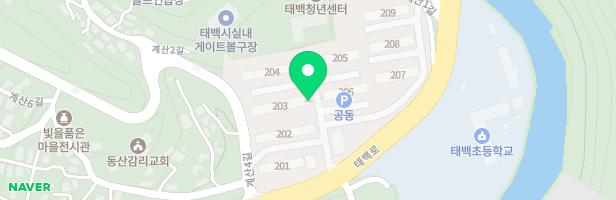 계산아파트 어린이놀이시설 지도 이미지