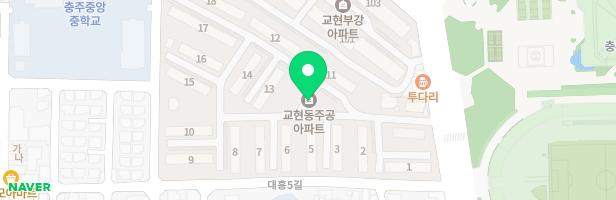 교현 주공 아파트 제1놀이시설 지도 이미지