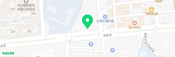 삼성전자온양어린이집 지도 이미지