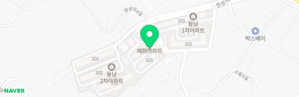 매화아파트 어린이놀이터 지도 이미지