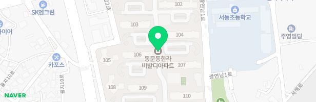 제15호 어린이공원(한라비발디 옆) 지도 이미지