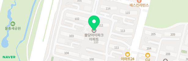 불당동아이파크아파트 101동 앞 놀이시설 지도 이미지