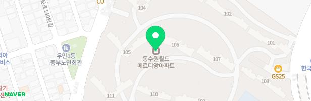 메르디앙서머힐유치원 놀이터 지도 이미지