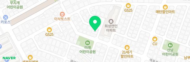 뽀뽀뽀유치원 놀이터 지도 이미지