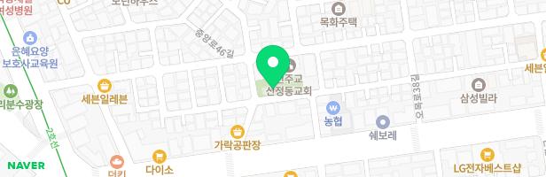 은행정어린이공원 지도 이미지